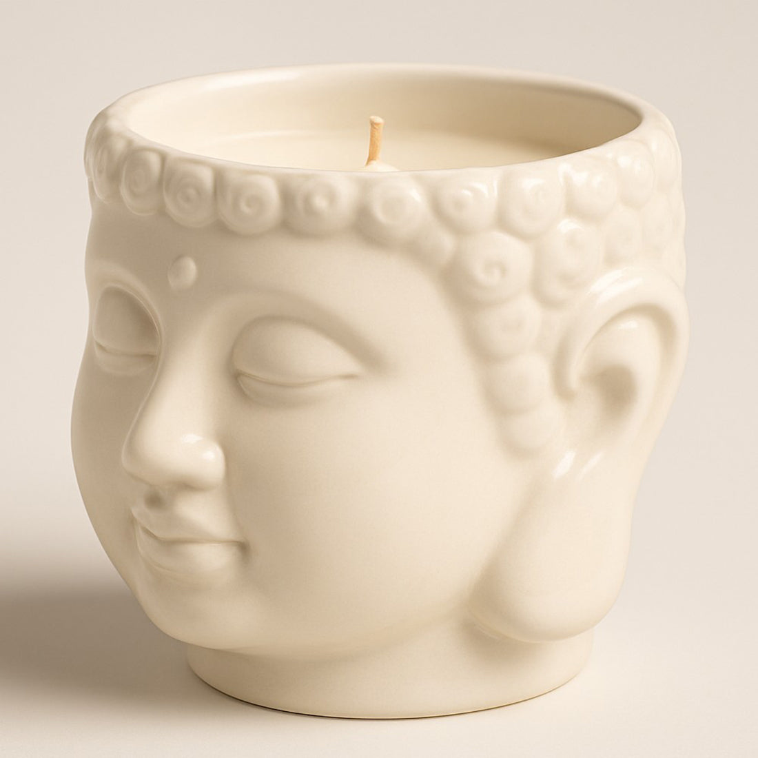 Zen Candle – Tranquil Scent in Minimalist White Jar | 8 oz